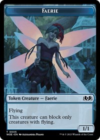 Faerie // Food (0011) Double-Sided Token