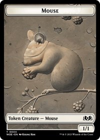 Mouse // Food (0010) Double-Sided Token