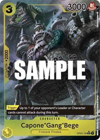 Capone"Gang"Bege (Alternate Art)