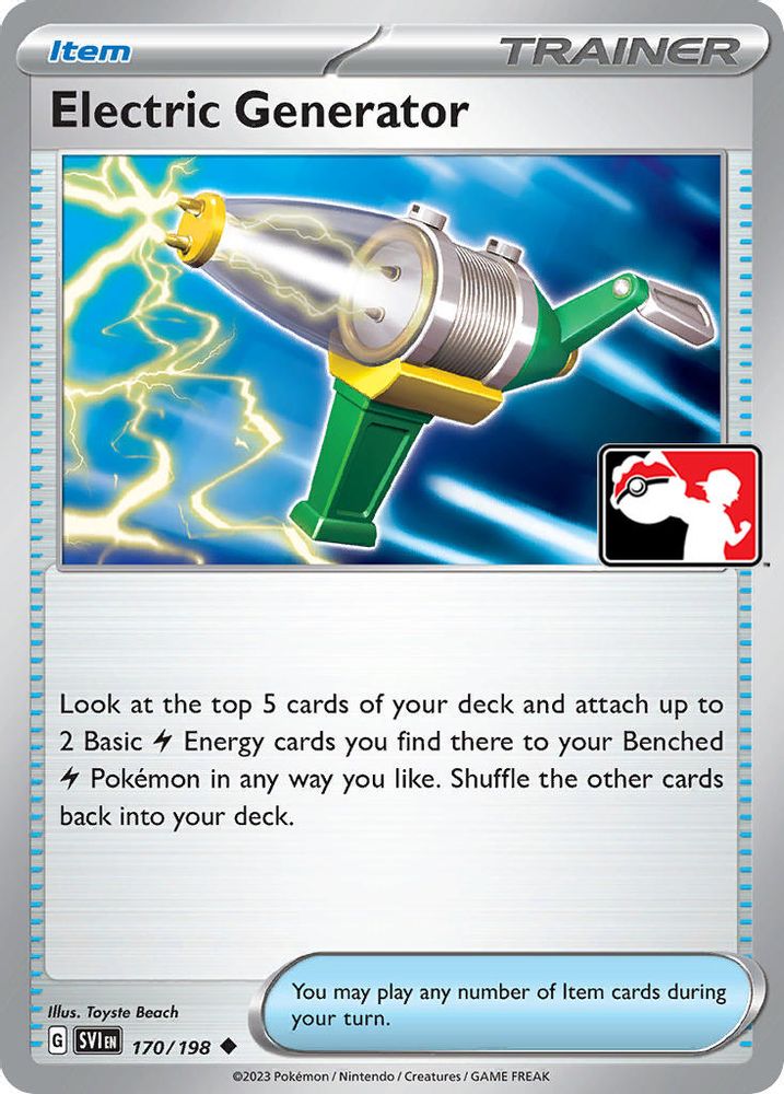 Electric Generator - 170/198