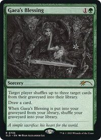 Gaea's Blessing (Sketch Showcase), Secret Lair Drop Series