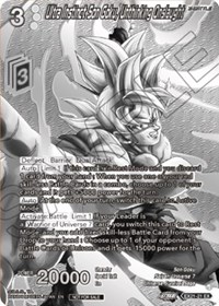 Ultra Instinct Son Goku, Unthinking Onslaught (2023 Offline Regionals Silver Print)