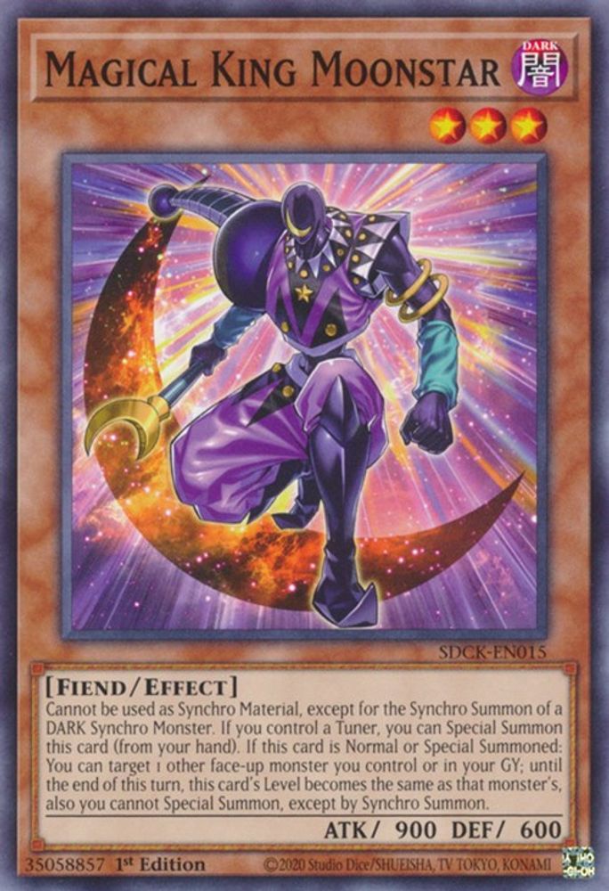 Magical King Moonstar, 1st-edition, front
