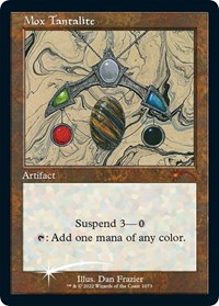 Mox Tantalite (Retro Frame) (Foil Etched), Secret Lair Drop Series
