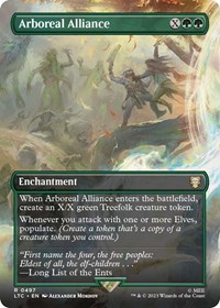 Arboreal Alliance (Borderless), Commander: The Lord of the Rings: Tales of Middle-earth