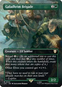 Galadhrim Brigade (Borderless), Commander: The Lord of the Rings: Tales of Middle-earth