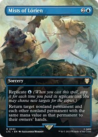 Mists of Lorien (Borderless), Commander: The Lord of the Rings: Tales of Middle-earth