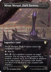 Minas Morgul, Dark Fortress (Borderless), Commander: The Lord of the Rings: Tales of Middle-earth