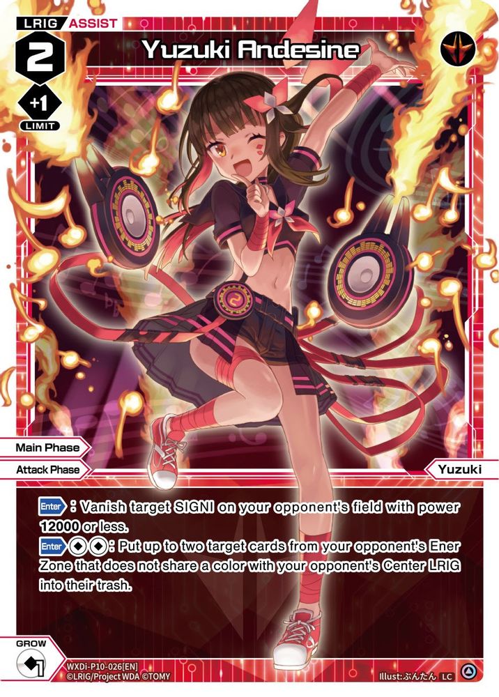 Yuzuki Andesine, Standard, front