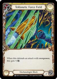 Teklonetic Force Field (Yellow)