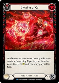 Blessing of Qi Red