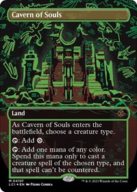 Cavern of Souls (0410f) (Borderless), The Lost Caverns of Ixalan