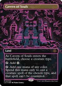 Cavern of Souls (0410d) (Borderless), The Lost Caverns of Ixalan
