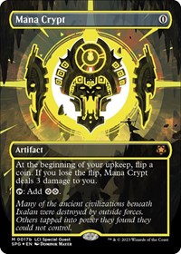 Mana Crypt (0017b) (Borderless), Special Guests