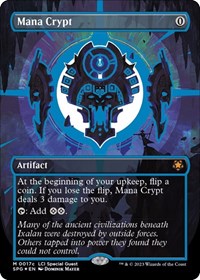 Mana Crypt (0017c) (Borderless), Special Guests