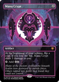 Mana Crypt (0017d) (Borderless), Special Guests