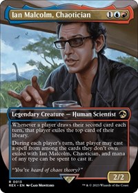 Ian Malcolm, Chaotician (Borderless), Universes Beyond: Jurassic World Collection