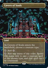 Cavern of Souls (0345) (Borderless), The Lost Caverns of Ixalan