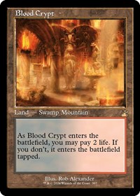 Blood Crypt (Retro Frame), Ravnica Remastered