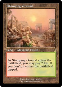 Stomping Ground (Retro Frame), Ravnica Remastered