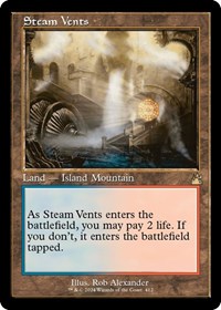 Steam Vents (Retro Frame), Ravnica Remastered