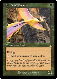 Birds of Paradise (Retro Frame), Ravnica Remastered