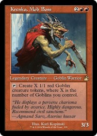Krenko, Mob Boss (Retro Frame), Ravnica Remastered