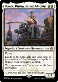 Tomik, Distinguished Advokist, Ravnica Remastered