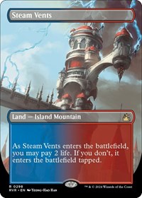 Steam Vents (Borderless), Ravnica Remastered