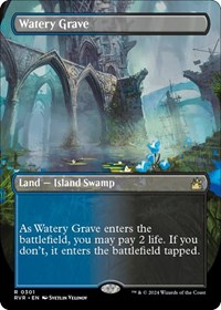 Watery Grave (Borderless), Ravnica Remastered