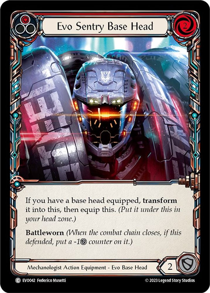 Evo Sentry Base Head, Standard, front