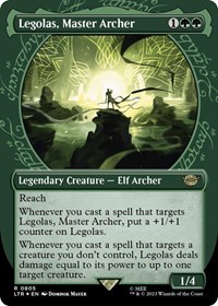 Legolas, Master Archer (Showcase) (Surge Foil), Universes Beyond: The Lord of the Rings: Tales of Middle-earth