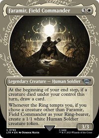 Faramir, Field Commander (Showcase) (Surge Foil), Universes Beyond: The Lord of the Rings: Tales of Middle-earth
