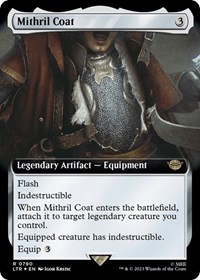 Mithril Coat (Extended Art) (Surge Foil), Universes Beyond: The Lord of the Rings: Tales of Middle-earth