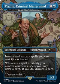 Vizzini, Criminal Mastermind - Baral, Chief of Compliance, Secret Lair Drop Series