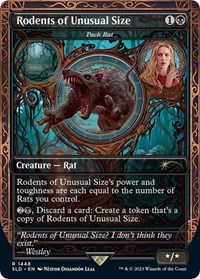 Rodents of Unusual Size - Pack Rat, Secret Lair Drop Series