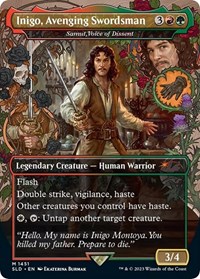 Inigo, Avenging Swordsman - Samut, Voice of Dissent, Secret Lair Drop Series