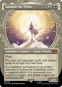 Gandalf the White (Showcase) (Surge Foil), Universes Beyond: The Lord of the Rings: Tales of Middle-earth