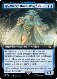 Goldberry, River-Daughter (Extended Art) (Surge Foil), Universes Beyond: The Lord of the Rings: Tales of Middle-earth
