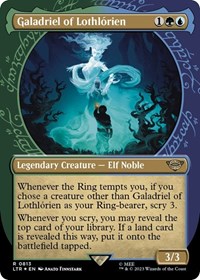 Galadriel of Lothlorien (Showcase) (Surge Foil), Universes Beyond: The Lord of the Rings: Tales of Middle-earth