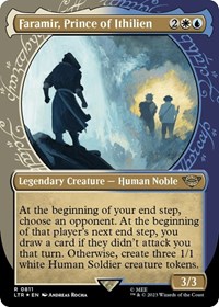 Faramir, Prince of Ithilien (Showcase) (Surge Foil), Universes Beyond: The Lord of the Rings: Tales of Middle-earth