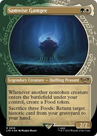 Samwise Gamgee (Showcase) (Surge Foil), Universes Beyond: The Lord of the Rings: Tales of Middle-earth