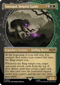 Smeagol, Helpful Guide (Showcase) (Surge Foil), Universes Beyond: The Lord of the Rings: Tales of Middle-earth