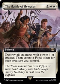The Battle of Bywater (Extended Art) (Surge Foil), Universes Beyond: The Lord of the Rings: Tales of Middle-earth