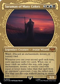 Saruman of Many Colors (Showcase) (Surge Foil), Universes Beyond: The Lord of the Rings: Tales of Middle-earth