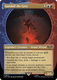 Gandalf the Grey (Showcase) (Surge Foil), Universes Beyond: The Lord of the Rings: Tales of Middle-earth