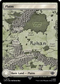 Plains (0713) (Surge Foil), Universes Beyond: The Lord of the Rings: Tales of Middle-earth
