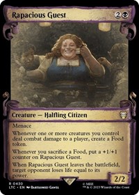 Rapacious Guest (Showcase Scrolls), Commander: The Lord of the Rings: Tales of Middle-earth