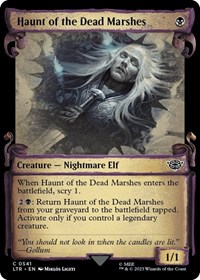 Haunt of the Dead Marshes (Showcase Scrolls), Universes Beyond: The Lord of the Rings: Tales of Middle-earth