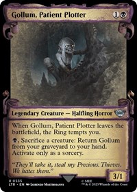 Gollum, Patient Plotter (Showcase Scrolls), Universes Beyond: The Lord of the Rings: Tales of Middle-earth